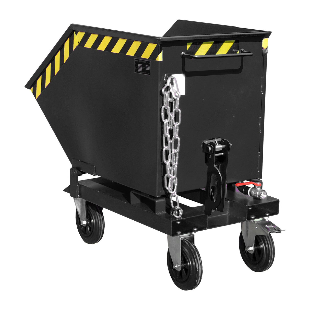 BAUER Südlohn Späne-Kippmulde Typ SKK 250 RAL 7021 Schwarzgrau - Art.-Nr. 4541-08-0000-16