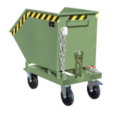 BAUER Südlohn Späne-Kippmulde Typ SKK 250 RAL 6011 Resedagrün - Art.-Nr. 4541-08-0000-4