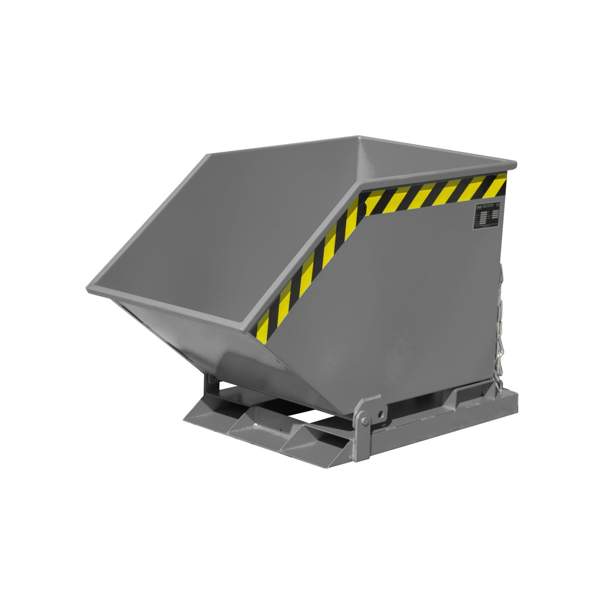 BAUER Südlohn Späne-Kippmulde Typ SKK 250 RAL 7005 Mausgrau - Art.-Nr. 4541-08-0000-5