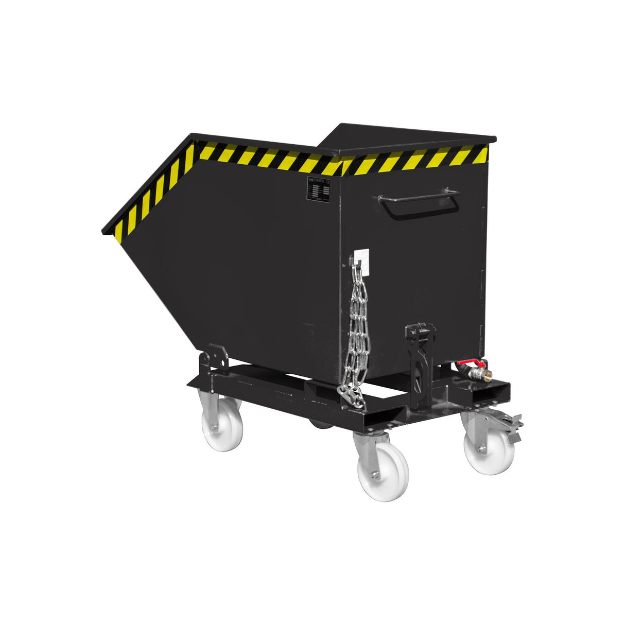 BAUER Südlohn Späne-Kippmulde Typ SKK 400 RAL 7021 Schwarzgrau - Art.-Nr. 4541-09-0000-16