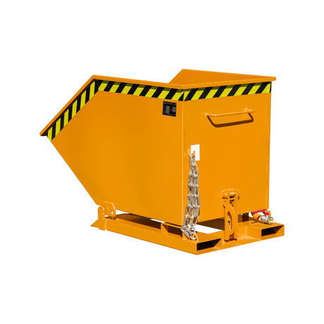 BAUER Südlohn Späne-Kippmulde Typ SKK 400 RAL 2000 Gelborange - Art.-Nr. 4541-09-0000-1