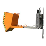 BAUER Südlohn Späne-Kippmulde Typ SKK 400 RAL 2000 Gelborange - Art.-Nr. 4541-09-0000-1