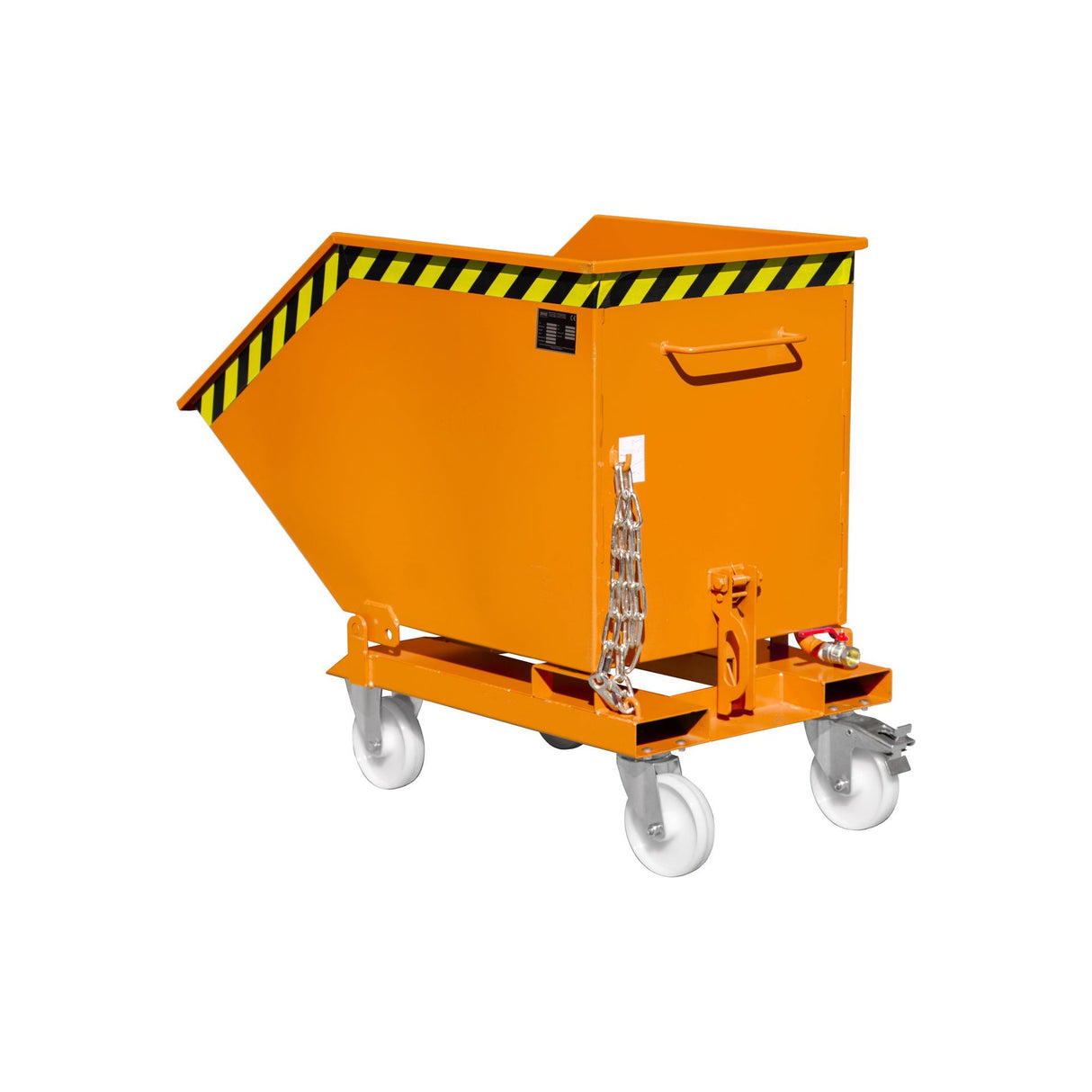 BAUER Südlohn Späne-Kippmulde Typ SKK 400 RAL 2000 Gelborange - Art.-Nr. 4541-09-0000-1