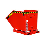 BAUER Südlohn Späne-Kippmulde Typ SKK 400 RAL 3000 Feuerrot - Art.-Nr. 4541-09-0000-2