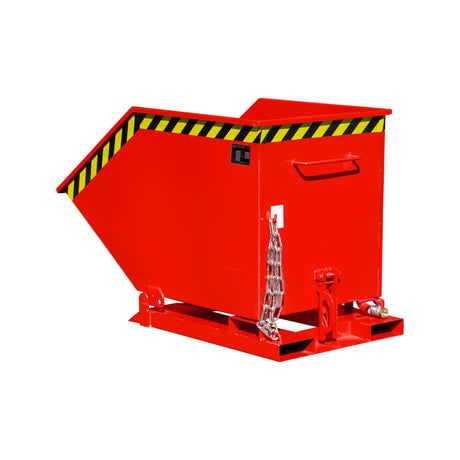 BAUER Südlohn Späne-Kippmulde Typ SKK 400 RAL 3000 Feuerrot - Art.-Nr. 4541-09-0000-2