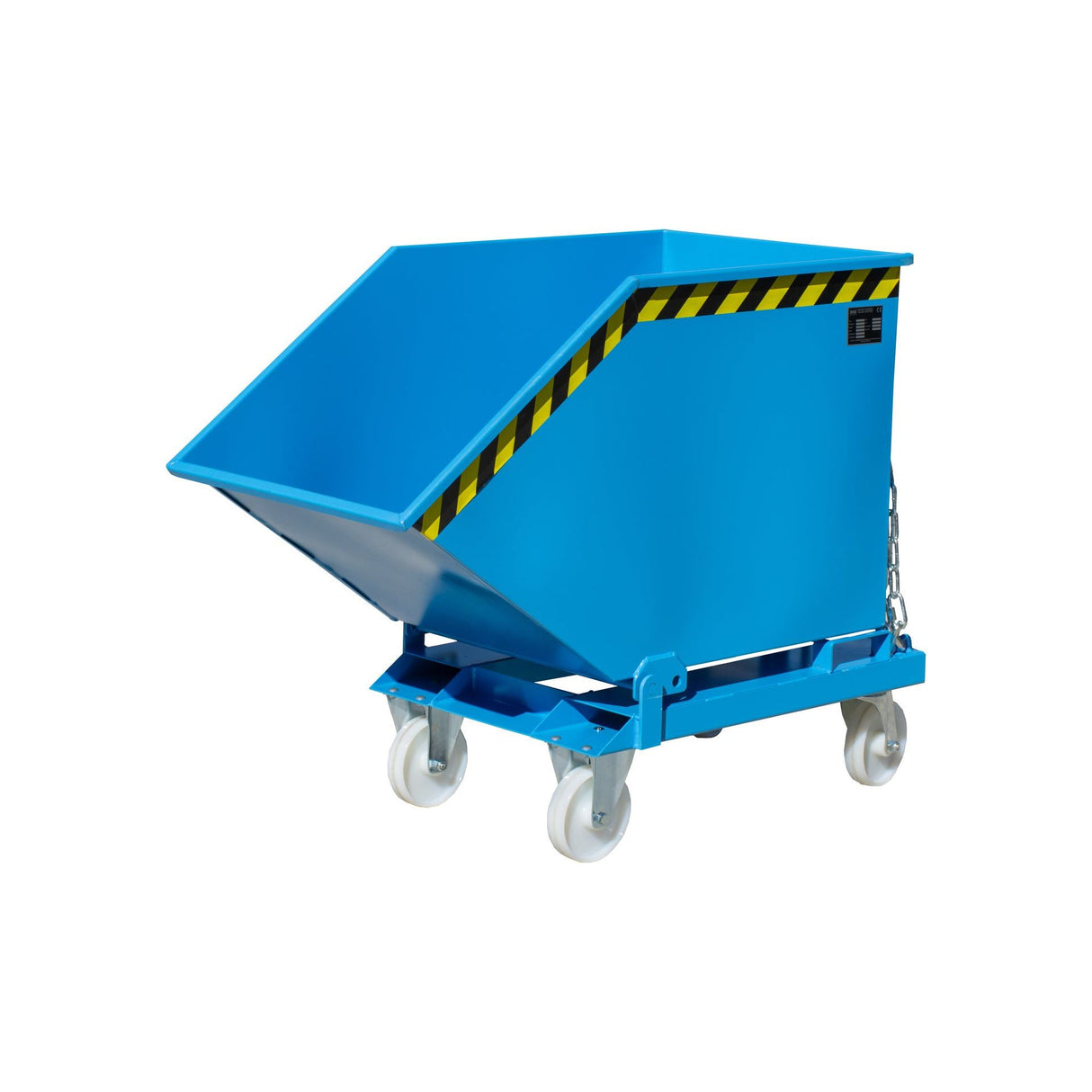 BAUER Südlohn Späne-Kippmulde Typ SKK 400 RAL 5012 Lichtblau - Art.-Nr. 4541-09-0000-3