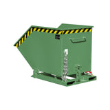 BAUER Südlohn Späne-Kippmulde Typ SKK 400 RAL 6011 Resedagrün - Art.-Nr. 4541-09-0000-4