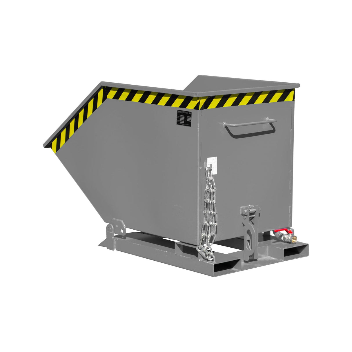 BAUER Südlohn Späne-Kippmulde Typ SKK 400 RAL 7005 Mausgrau - Art.-Nr. 4541-09-0000-5