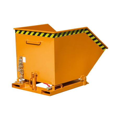 BAUER Südlohn Späne-Kippmulde Typ SKK 600 RAL 2000 Gelborange - Art.-Nr. 4541-10-0000-1