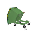 BAUER Südlohn Späne-Kippmulde Typ SKK 800 RAL 6011 Resedagrün - Art.-Nr. 4541-11-0000-4