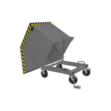 BAUER Südlohn Späne-Kippmulde Typ SKK 800 RAL 7005 Mausgrau - Art.-Nr. 4541-11-0000-5