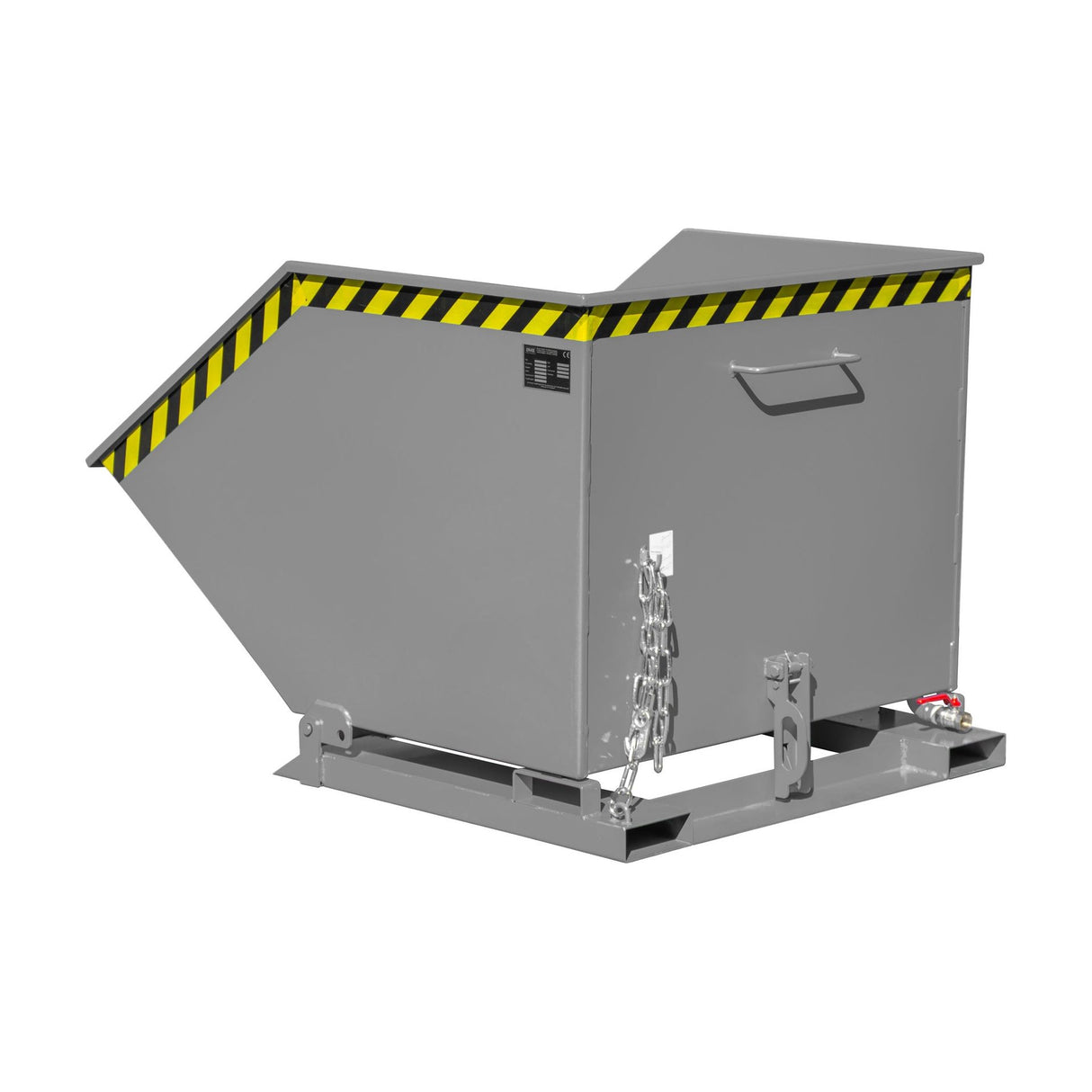 BAUER Südlohn Späne-Kippmulde Typ SKK 1000 RAL 7005 Mausgrau - Art.-Nr. 4541-12-0000-5