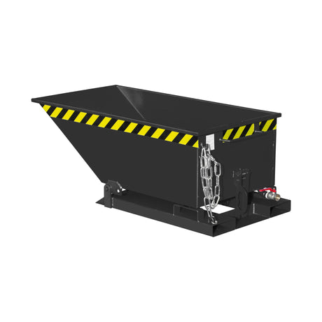 BAUER Südlohn Späne-Kippmulde Typ SKN 250 RAL 7021 Schwarzgrau - Art.-Nr. 4541-13-0000-16