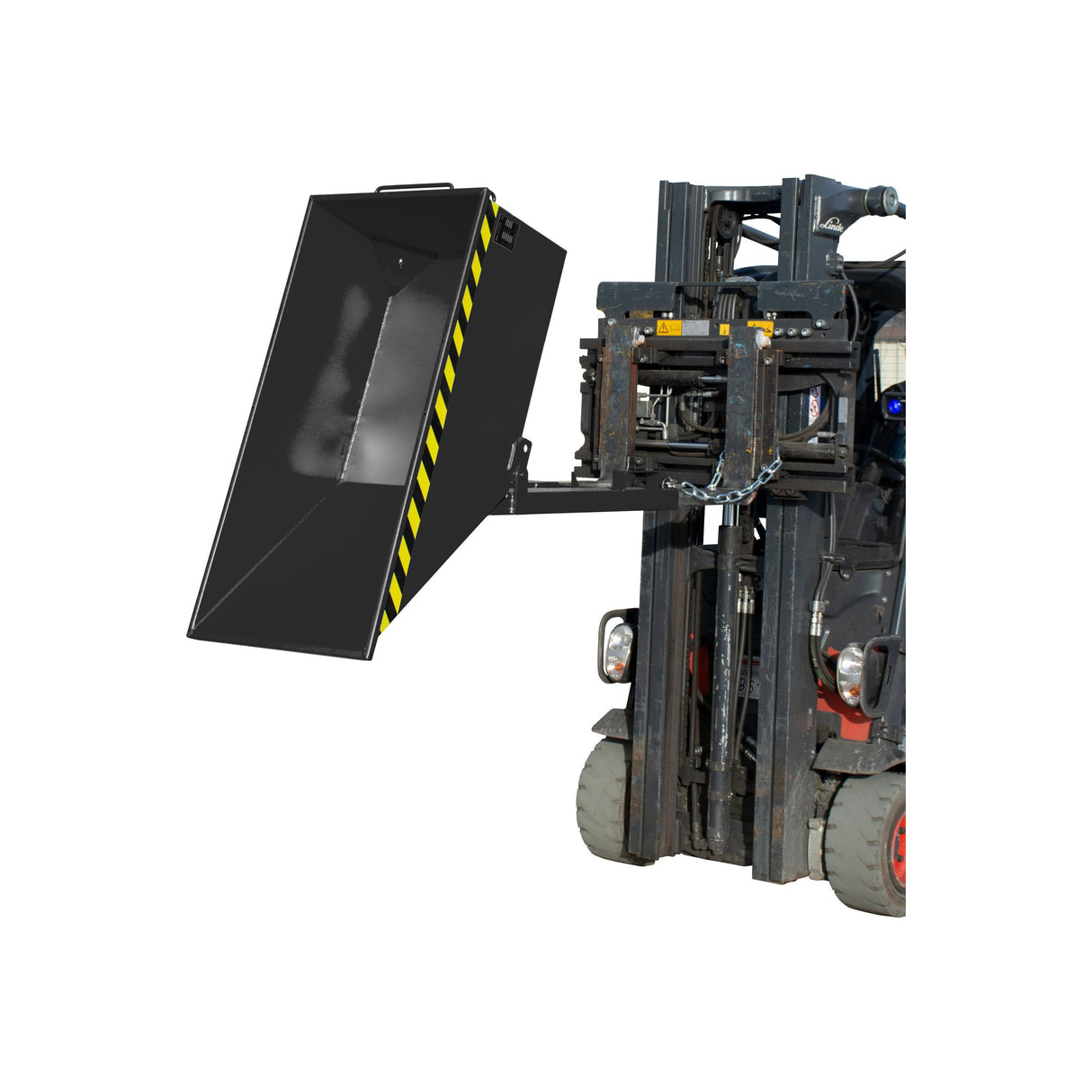 BAUER Südlohn Späne-Kippmulde Typ SKN 250 RAL 7021 Schwarzgrau - Art.-Nr. 4541-13-0000-16