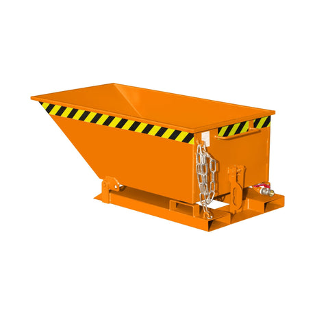 BAUER Südlohn Späne-Kippmulde Typ SKN 250 RAL 2000 Gelborange - Art.-Nr. 4541-13-0000-1