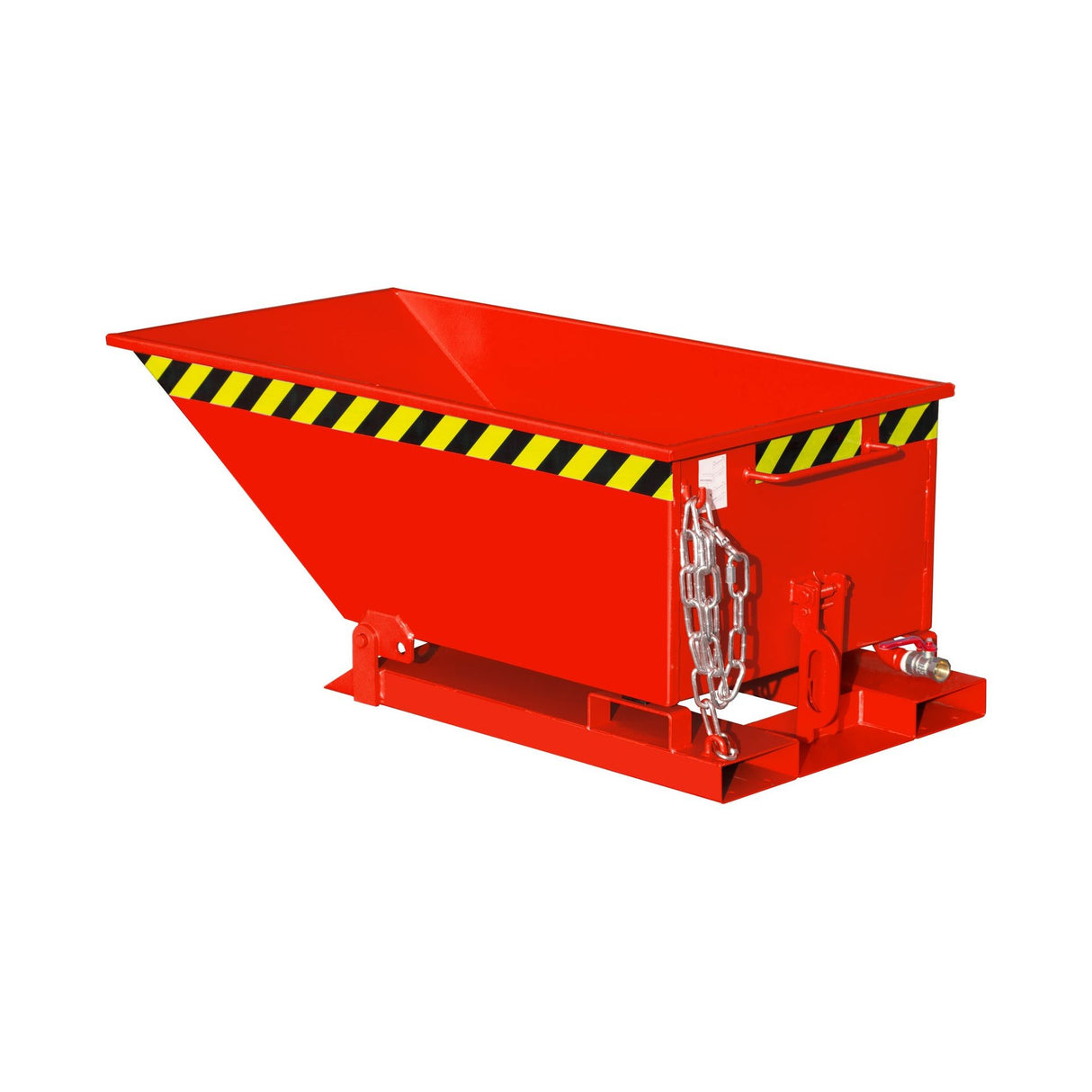 BAUER Südlohn Späne-Kippmulde Typ SKN 250 RAL 3000 Feuerrot - Art.-Nr. 4541-13-0000-2