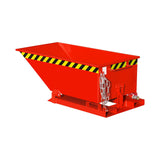 BAUER Südlohn Späne-Kippmulde Typ SKN 250 RAL 3000 Feuerrot - Art.-Nr. 4541-13-0000-2