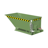 BAUER Südlohn Späne-Kippmulde Typ SKN 250 RAL 6011 Resedagrün - Art.-Nr. 4541-13-0000-4