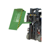 BAUER Südlohn Späne-Kippmulde Typ SKN 250 RAL 6011 Resedagrün - Art.-Nr. 4541-13-0000-4