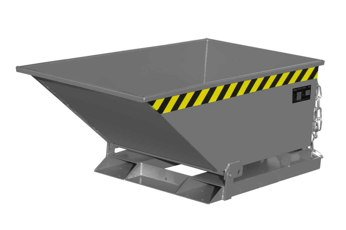 BAUER Südlohn Späne-Kippmulde Typ SKN 250 RAL 7005 Mausgrau - Art.-Nr. 4541-13-0000-5