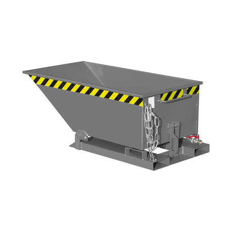 BAUER Südlohn Späne-Kippmulde Typ SKN 250 RAL 7005 Mausgrau - Art.-Nr. 4541-13-0000-5