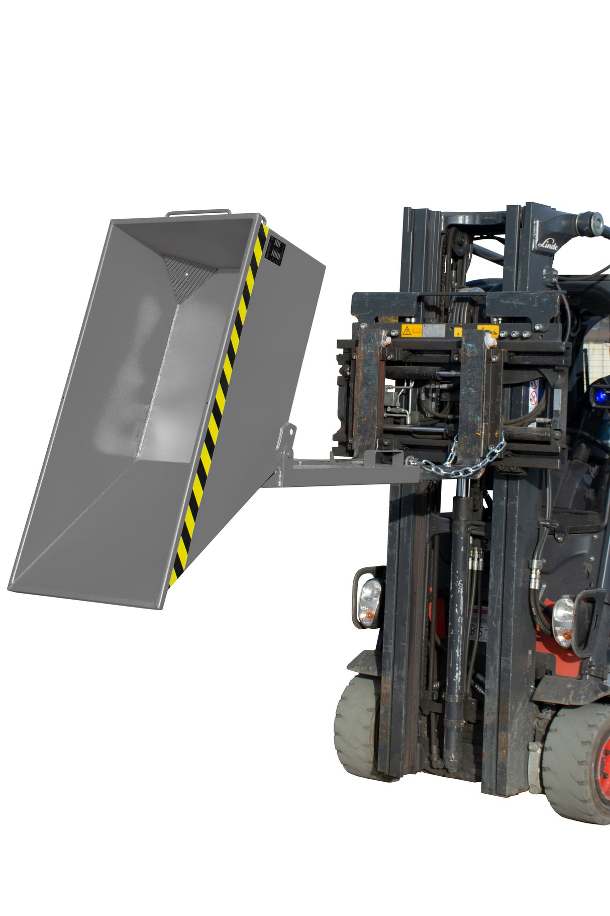 BAUER Südlohn Späne-Kippmulde Typ SKN 250 RAL 7005 Mausgrau - Art.-Nr. 4541-13-0000-5