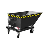 BAUER Südlohn Späne-Kippmulde Typ SKN 400 RAL 7021 Schwarzgrau - Art.-Nr. 4541-14-0000-16