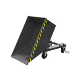 BAUER Südlohn Späne-Kippmulde Typ SKN 400 RAL 7021 Schwarzgrau - Art.-Nr. 4541-14-0000-16