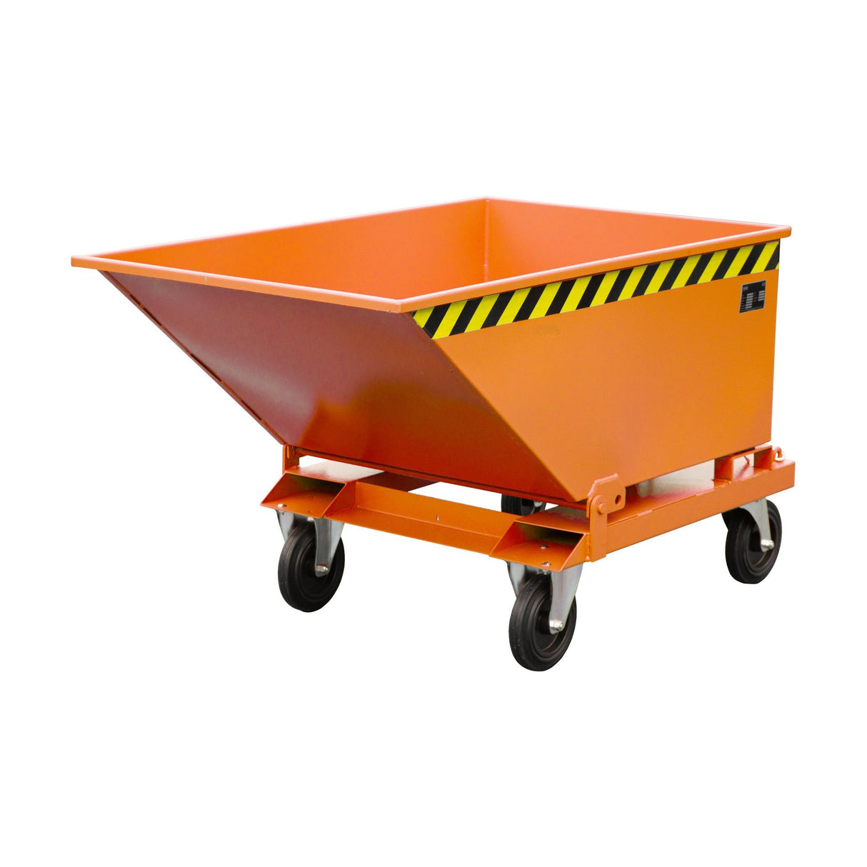 BAUER Südlohn Späne-Kippmulde Typ SKN 400 RAL 2000 Gelborange - Art.-Nr. 4541-14-0000-1