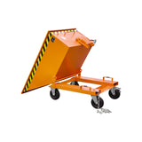 BAUER Südlohn Späne-Kippmulde Typ SKN 400 RAL 2000 Gelborange - Art.-Nr. 4541-14-0000-1