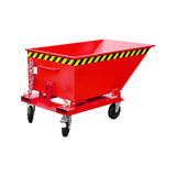 BAUER Südlohn Späne-Kippmulde Typ SKN 400 RAL 3000 Feuerrot - Art.-Nr. 4541-14-0000-2