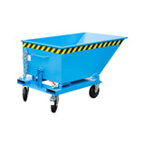 BAUER Südlohn Späne-Kippmulde Typ SKN 400 RAL 5012 Lichtblau - Art.-Nr. 4541-14-0000-3