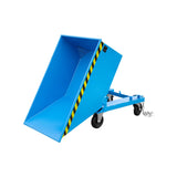 BAUER Südlohn Späne-Kippmulde Typ SKN 400 RAL 5012 Lichtblau - Art.-Nr. 4541-14-0000-3