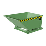 BAUER Südlohn Späne-Kippmulde Typ SKN 400 RAL 6011 Resedagrün - Art.-Nr. 4541-14-0000-4