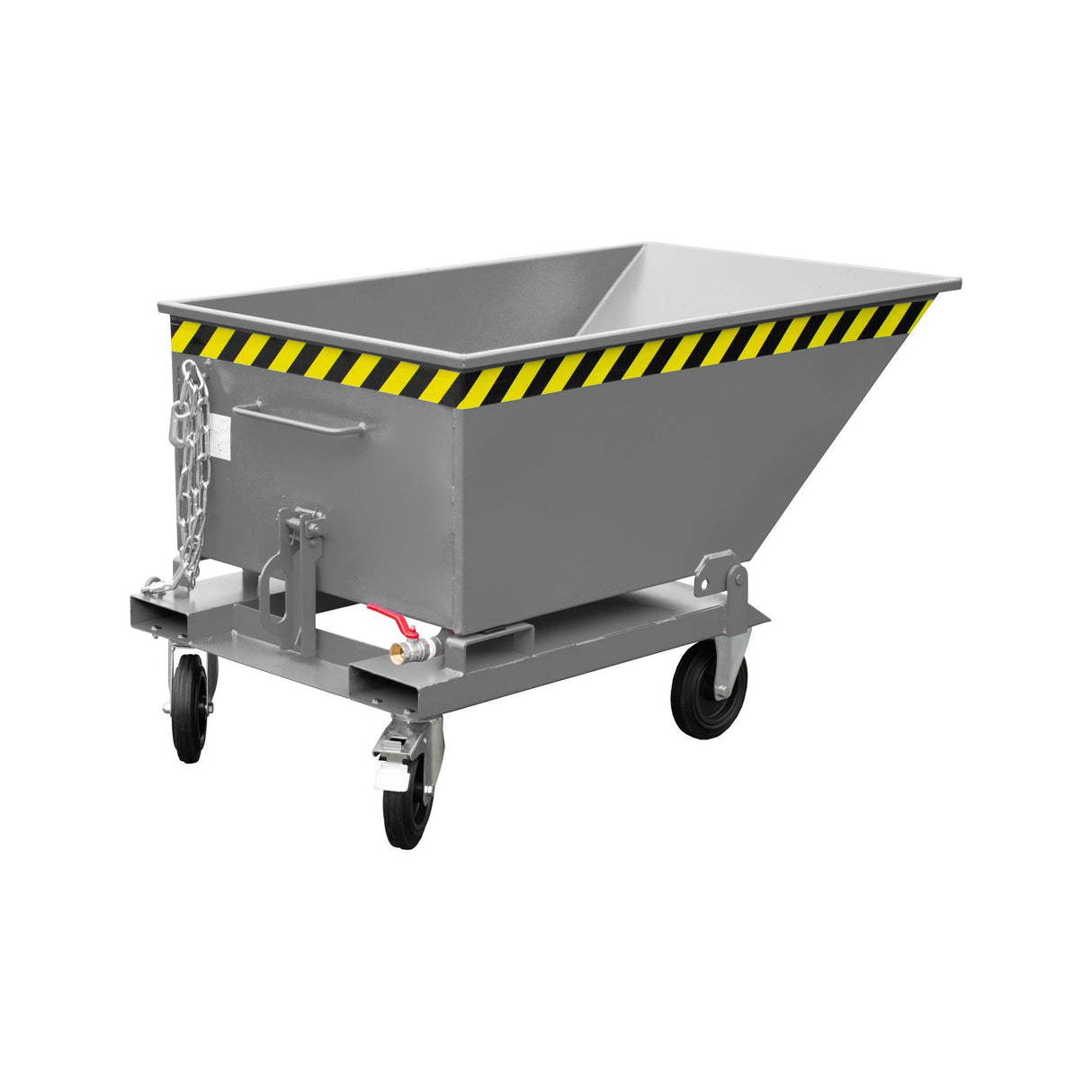 BAUER Südlohn Späne-Kippmulde Typ SKN 400 RAL 7005 Mausgrau - Art.-Nr. 4541-14-0000-5