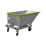 BAUER Südlohn Späne-Kippmulde Typ SKN 400 RAL 7005 Mausgrau - Art.-Nr. 4541-14-0000-5