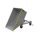 BAUER Südlohn Späne-Kippmulde Typ SKN 400 RAL 7005 Mausgrau - Art.-Nr. 4541-14-0000-5