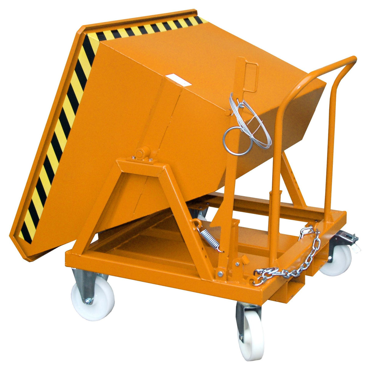 BAUER Südlohn Kippmulde Typ KS 400 RAL 2000 Gelborange - Art.-Nr. 4541-15-0000-1