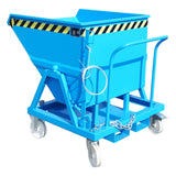 BAUER Südlohn Kippmulde Typ KS 400 RAL 5012 Lichtblau - Art.-Nr. 4541-15-0000-3