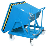 BAUER Südlohn Kippmulde Typ KS 400 RAL 5012 Lichtblau - Art.-Nr. 4541-15-0000-3