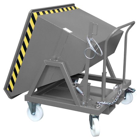 BAUER Südlohn Kippmulde Typ KS 400 RAL 7005 Mausgrau - Art.-Nr. 4541-15-0000-5