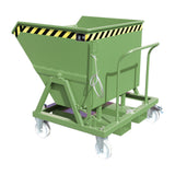 BAUER Südlohn Kippmulde Typ KS 550 RAL 6011 Resedagrün - Art.-Nr. 4541-16-0000-4