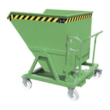 BAUER Südlohn Kippmulde Typ KS 700 RAL 6011 Resedagrün - Art.-Nr. 4541-17-0000-4