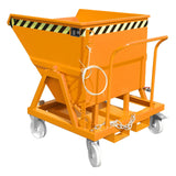 BAUER Südlohn Späne-Kippmulde Typ SKS 400 RAL 2000 Gelborange - Art.-Nr. 4541-18-0000-1