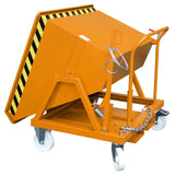 BAUER Südlohn Späne-Kippmulde Typ SKS 400 RAL 2000 Gelborange - Art.-Nr. 4541-18-0000-1