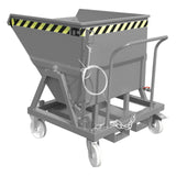 BAUER Südlohn Späne-Kippmulde Typ SKS 400 RAL 7005 Mausgrau - Art.-Nr. 4541-18-0000-5