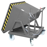 BAUER Südlohn Späne-Kippmulde Typ SKS 400 RAL 7005 Mausgrau - Art.-Nr. 4541-18-0000-5