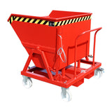 BAUER Südlohn Späne-Kippmulde Typ SKS 550 RAL 3000 Feuerrot - Art.-Nr. 4541-19-0000-2