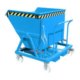 BAUER Südlohn Späne-Kippmulde Typ SKS 550 RAL 5012 Lichtblau - Art.-Nr. 4541-19-0000-3