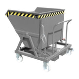 BAUER Südlohn Späne-Kippmulde Typ SKS 550 RAL 7005 Mausgrau - Art.-Nr. 4541-19-0000-5